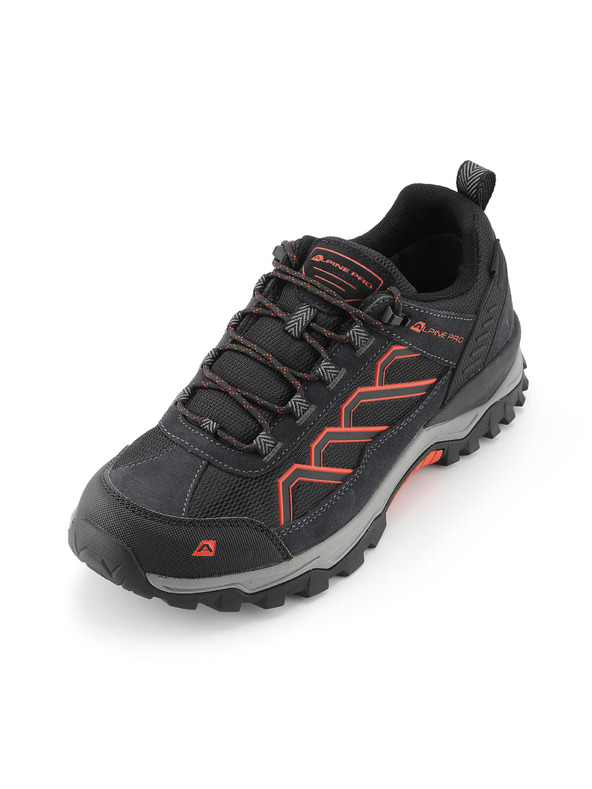 ALPINE PRO Outdoor obutev s ptx membrano ALPINE PRO GIMIE 2 dk.true gray