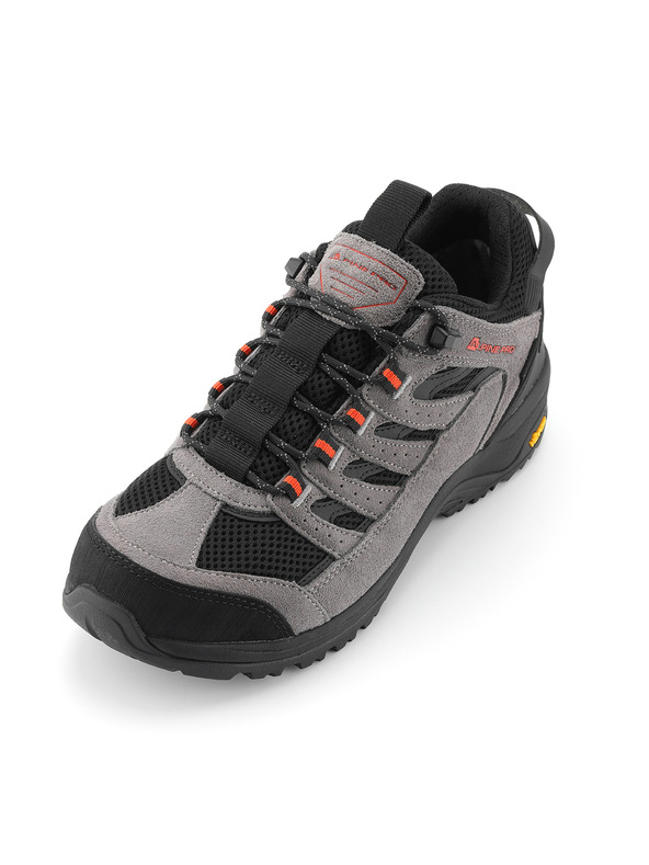 ALPINE PRO Outdoor čevlji s ptx membrano ALPINE PRO RODANE dk.true gray