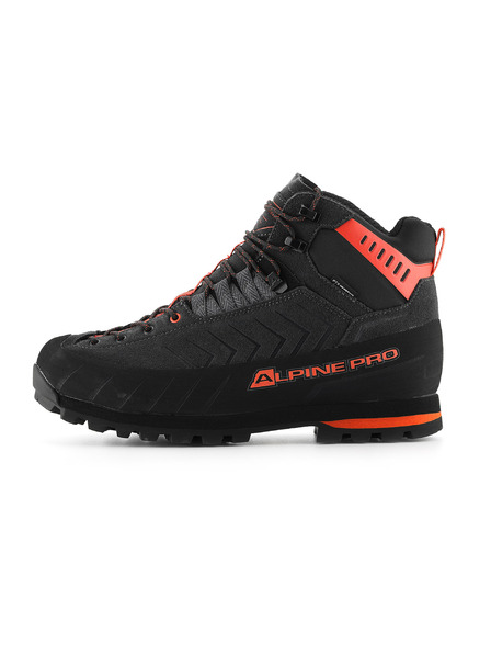 ALPINE PRO Zunanja obutev s ptx membrano ALPINE PRO NONE dk.true gray