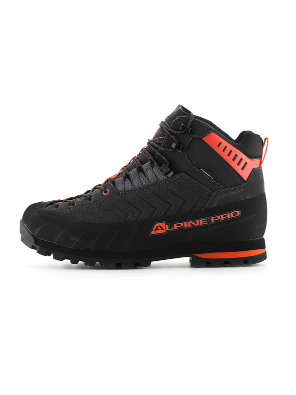 ALPINE PRO Zunanja obutev s ptx membrano ALPINE PRO NONE dk.true gray