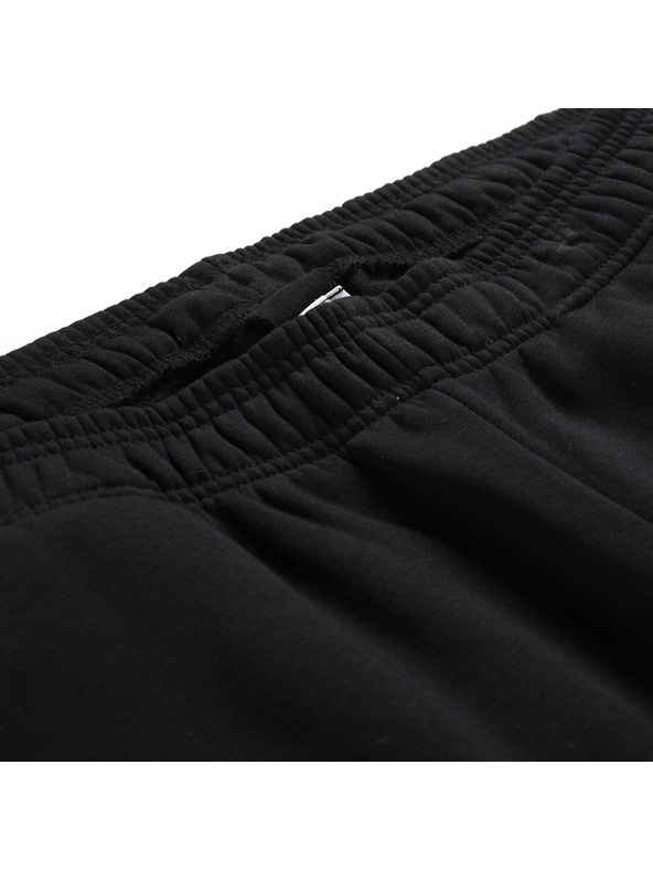 ALPINE PRO Moške bombažne trenirke ALPINE PRO DAKK black