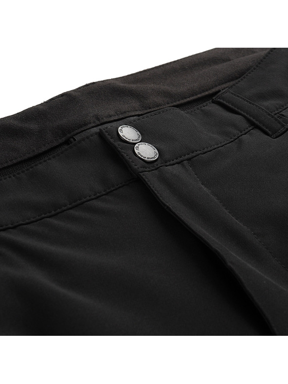 ALPINE PRO Moške softshell kratke hlače s cool dry ALPINE PRO BAK 2 black