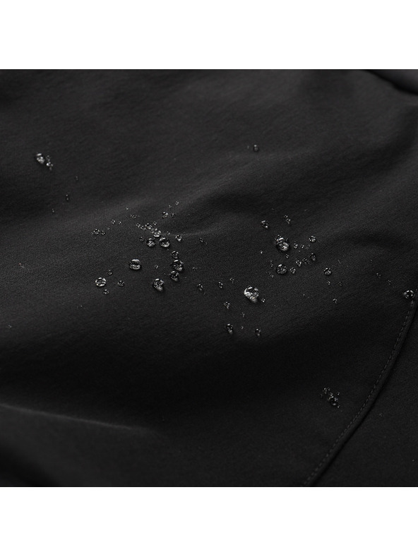 ALPINE PRO Moške softshell hlače ALPINE PRO AKAN 3 black