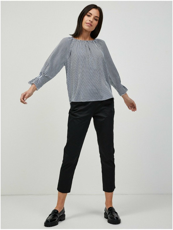 Orsay Modra črtasta bluza ORSAY