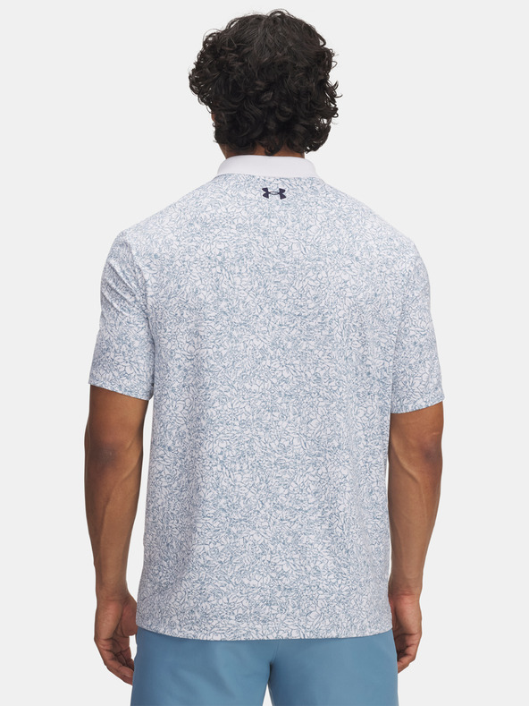 Under Armour Moška majica Under Armour UA Matchplay Printed Polo-WHT