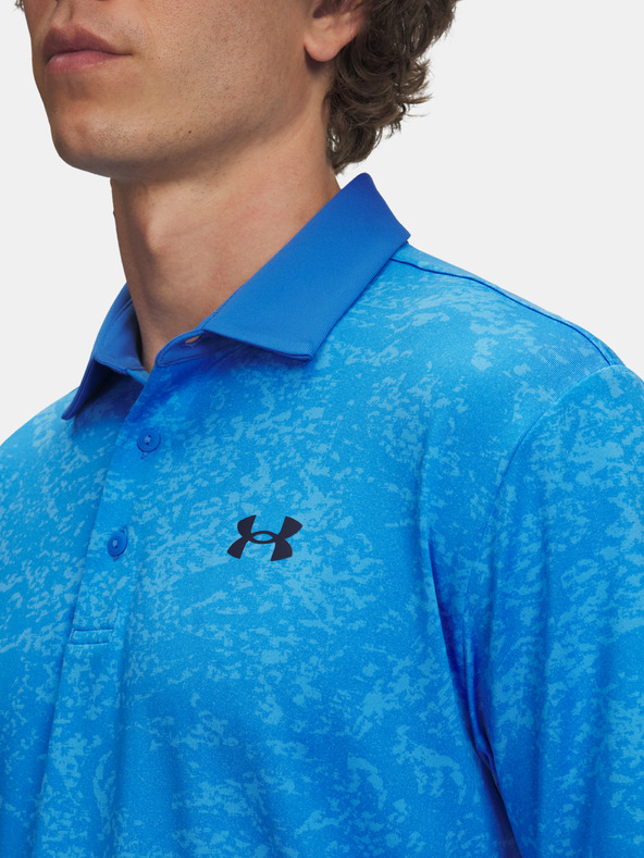 Under Armour Moška majica Under Armour UA Playoff 3.0 Printed Polo-BLU