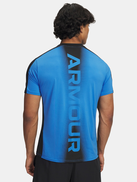 Under Armour Moška majica Under Armour UA HG Wordmark SS-BLU