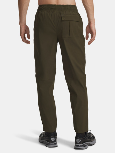 Under Armour Moške športne hlače Under Armour UA UNSTPBLE WOVEN TX TAPER-GRN