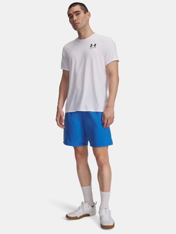 Under Armour Moške kratke hlače Under Armour UA Tech Woven Wordmark Short-BLU