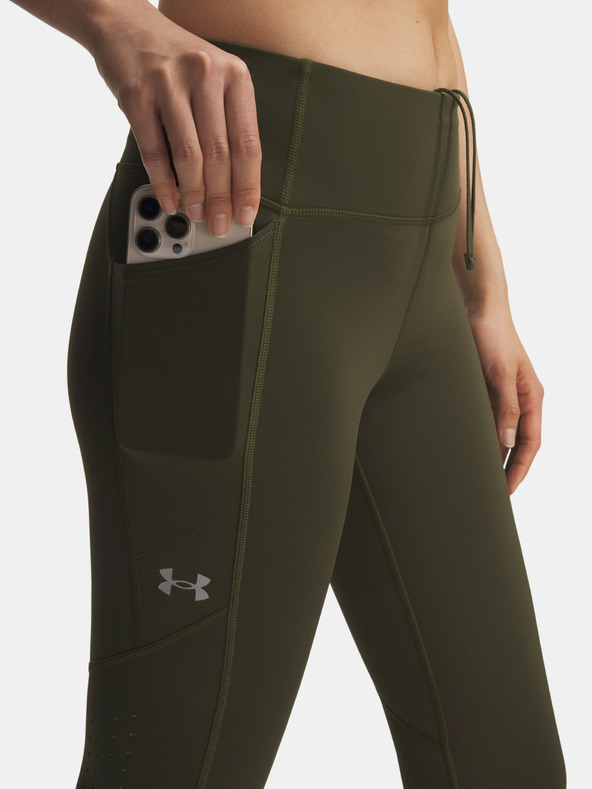 Under Armour Ženske pajkice  Under Armour UA Launch Ankle Tights-GRN