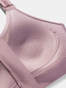 Under Armour Ženski nedrček  Under Armour UA Infinity High Zip 2.0 Bra-PNK