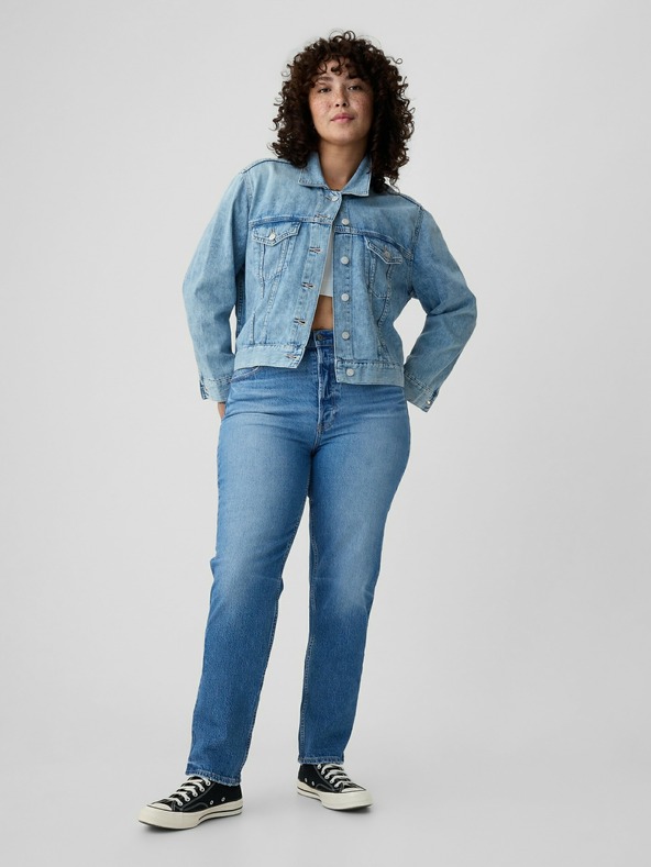 GAP Jeans hlače straight High Rise Cheeky GAP