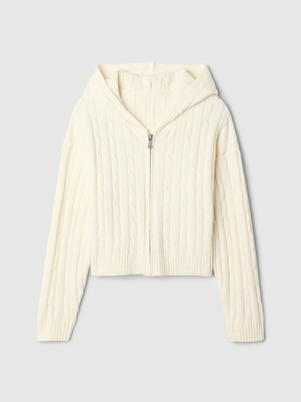 GAP CashSoft GAP Otroški pulover z zadrgo