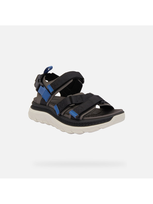 Geox Tmavé modré pánske sandále Geox Spherica Actif X S