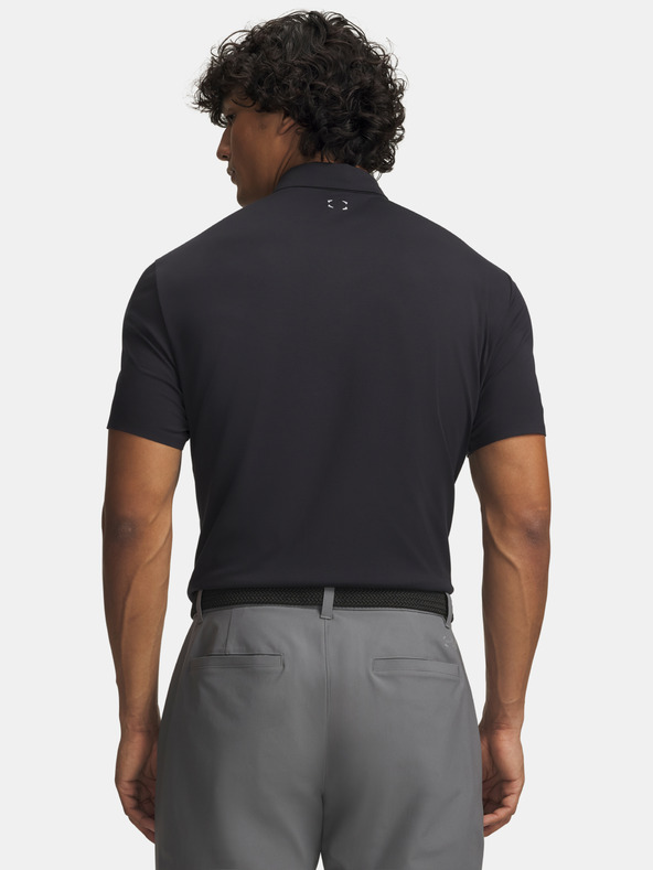 Under Armour Moška majica Under Armour UA Halo Bonded Polo-BLK