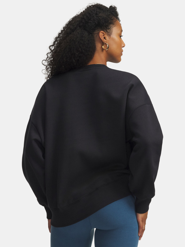 Under Armour Ženski pulover Under Armour Rival Flc OS Varsity Crew-BLK