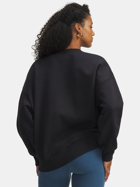 Under Armour Ženski pulover Under Armour Rival Flc OS Varsity Crew-BLK