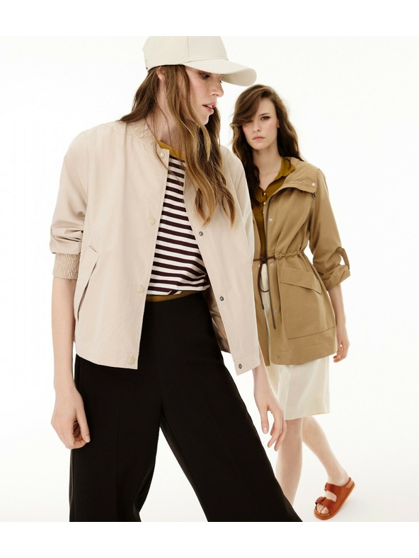 Geox Bež ženska parka Geox Dandra