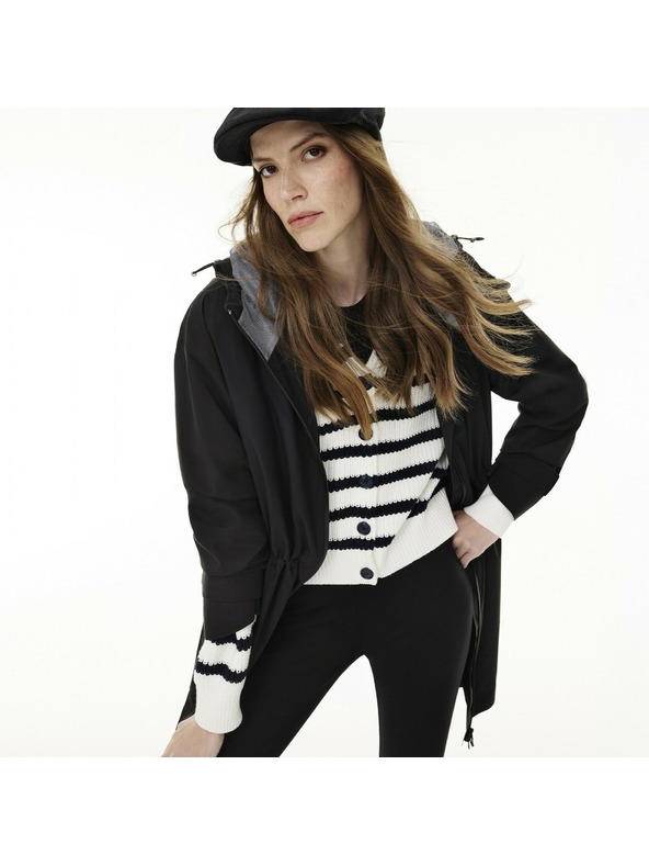 Geox Črna ženska parka Geox Hoara