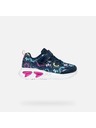 Geox Temno modra djecja svetleca sportna copata Geox Assister