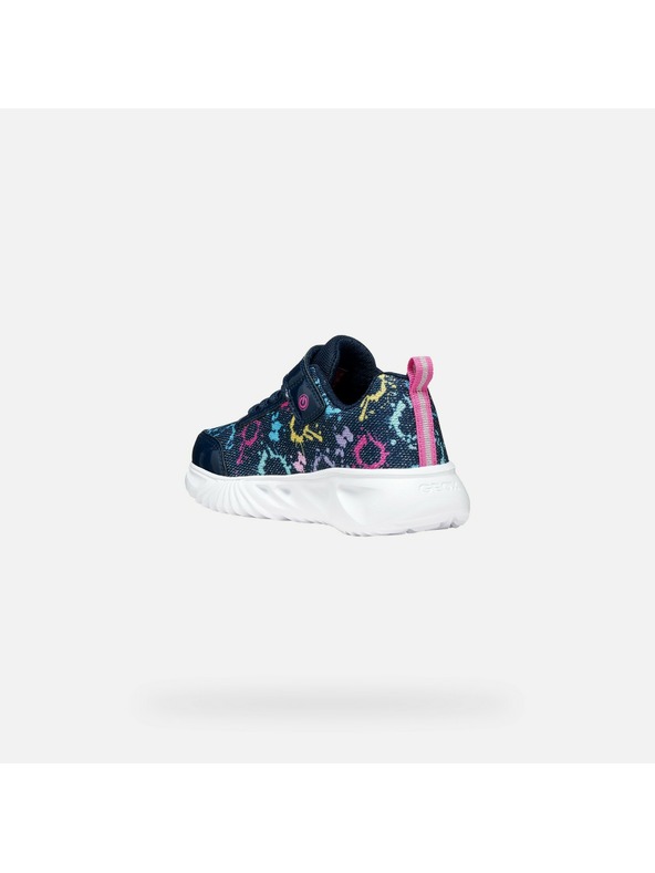 Geox Temno modra djecja svetleca sportna copata Geox Assister