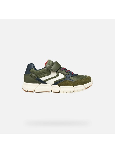 Geox Khaki detska sportna copata Geox Flexyper