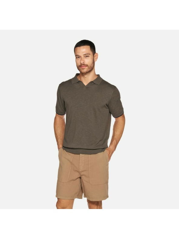 Geox Khaki mosko polo majico Geox Knit