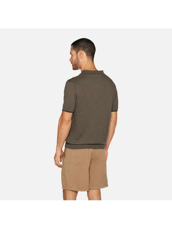 Geox Khaki mosko polo majico Geox Knit