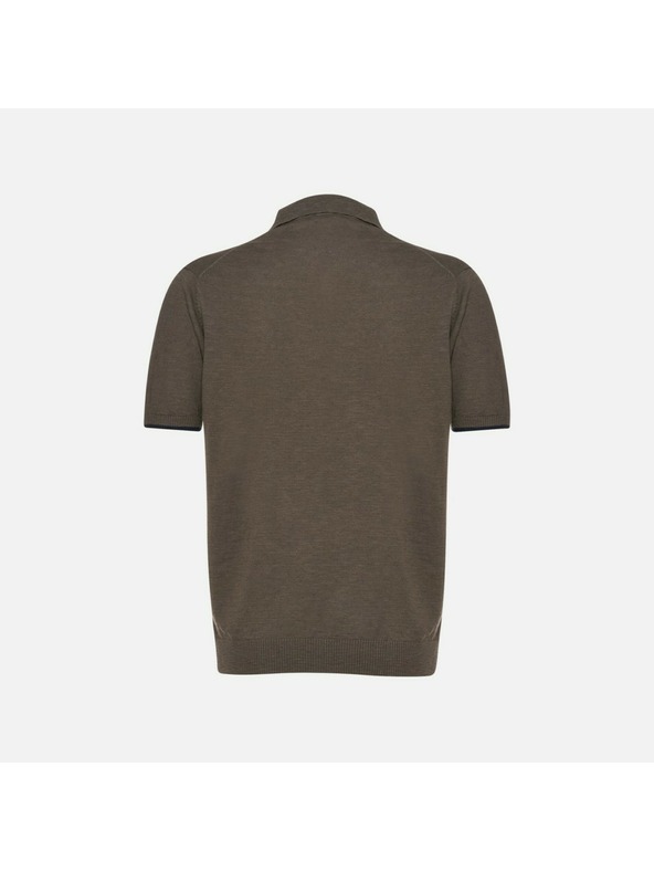 Geox Khaki mosko polo majico Geox Knit