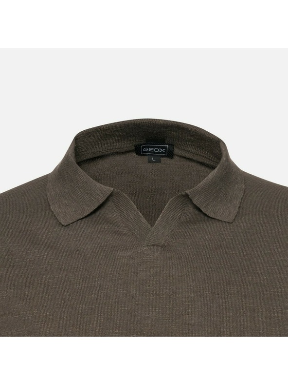 Geox Khaki mosko polo majico Geox Knit