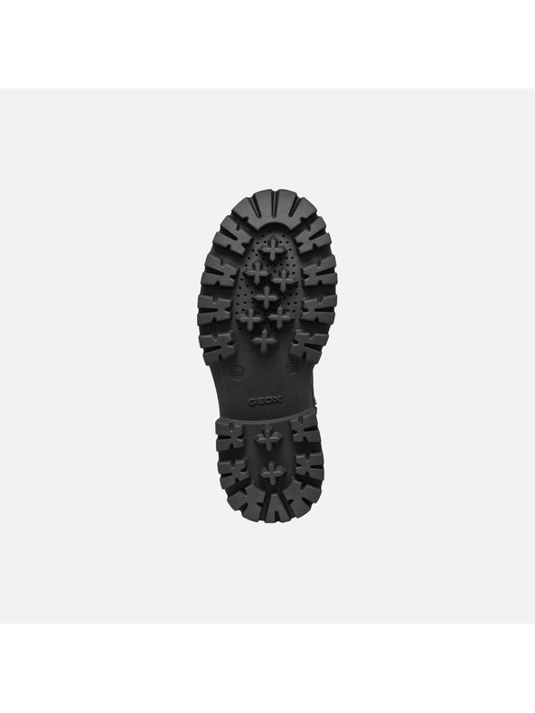 Geox Črni gležnjarji Geox Maquinnerns Girl