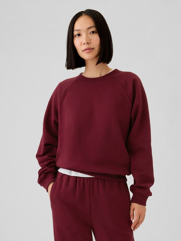 GAP Oversize vintage mehka majica Gap Sweatshirt