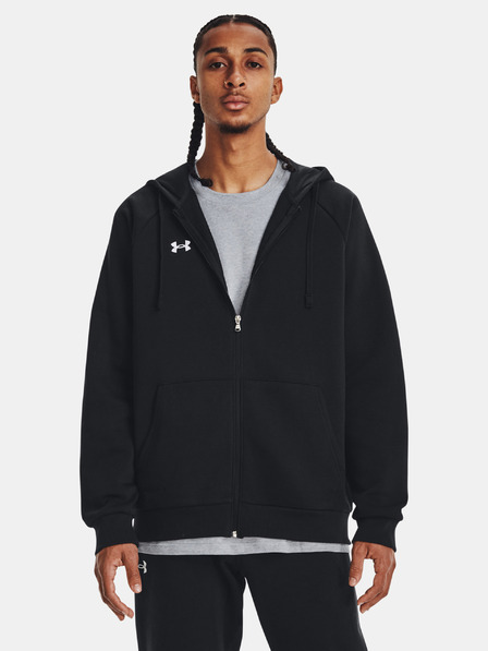 Under Armour Moški pulover Under Armour UA Rival Fleece FZ Hoodie