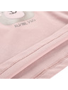 ALPINE PRO Otroška bombažna majica ALPINE PRO DORGO pale mauve varianta pe