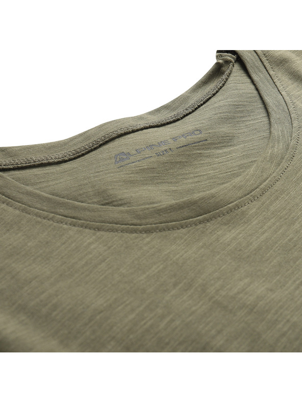 ALPINE PRO Moška bombažna majica brez rokavov ALPINE PRO QUARET 2 stone gray varianta pa