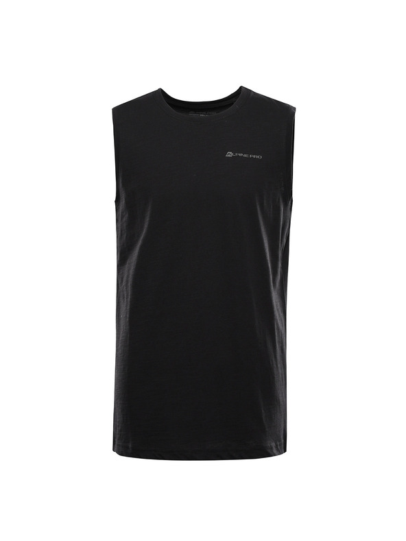 ALPINE PRO Moška bombažna majica brez rokavov ALPINE PRO QUARET 2 črna varianta pa