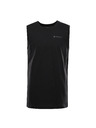 ALPINE PRO Moška bombažna majica brez rokavov ALPINE PRO QUARET 2 črna varianta pa