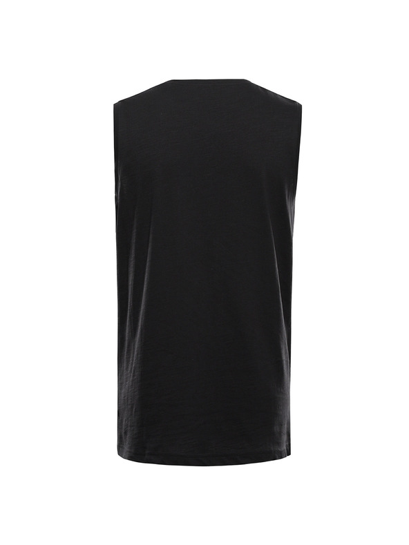 ALPINE PRO Moška bombažna majica brez rokavov ALPINE PRO QUARET 2 črna varianta pa