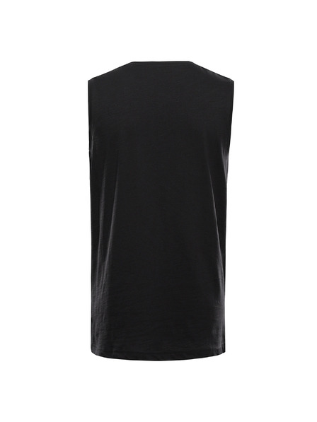 ALPINE PRO Moška bombažna majica brez rokavov ALPINE PRO QUARET 2 črna varianta pa