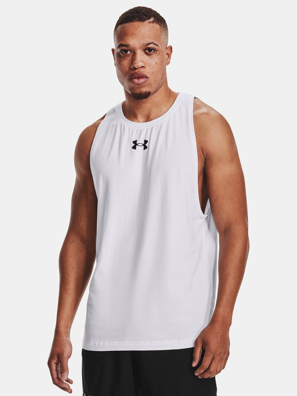 Under Armour Moška majica brez rokavov Under Armour BASELINE COTTON TANK