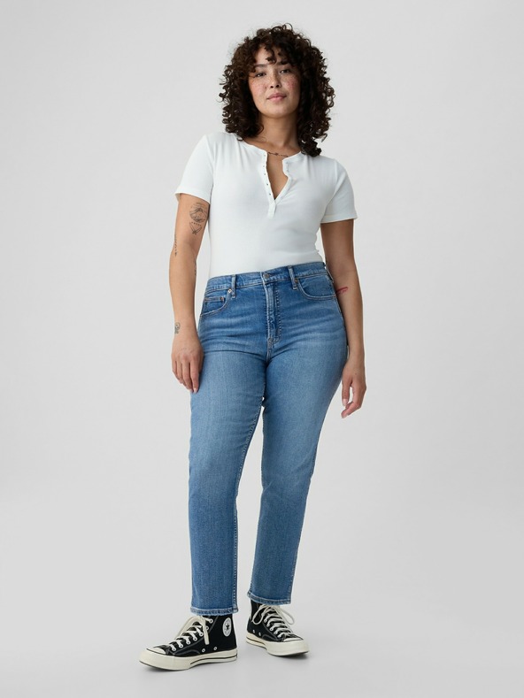 GAP Jeans hlače slim High Rise Vintage GAP