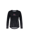 Horsefeathers Kolesarski dres Deco LS - black/cheetah
