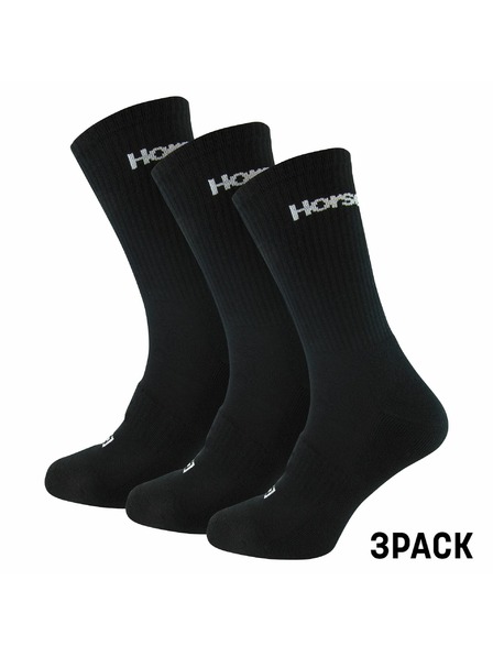 Horsefeathers Nogavice Delete Premium Wmns 3Pack - black