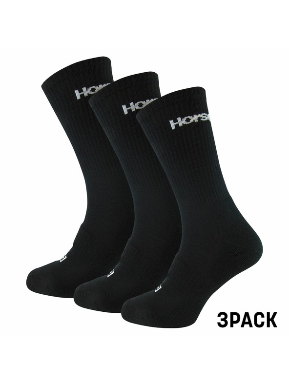 Horsefeathers Nogavice Delete Premium Wmns 3Pack - black