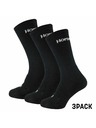 Horsefeathers Nogavice Delete Premium Wmns 3Pack - black