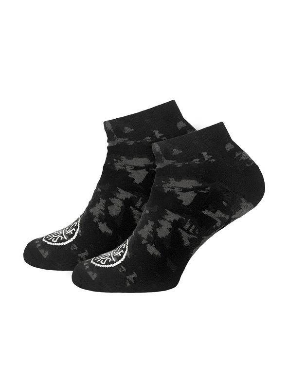 Horsefeathers Nogavice Dice Low - black