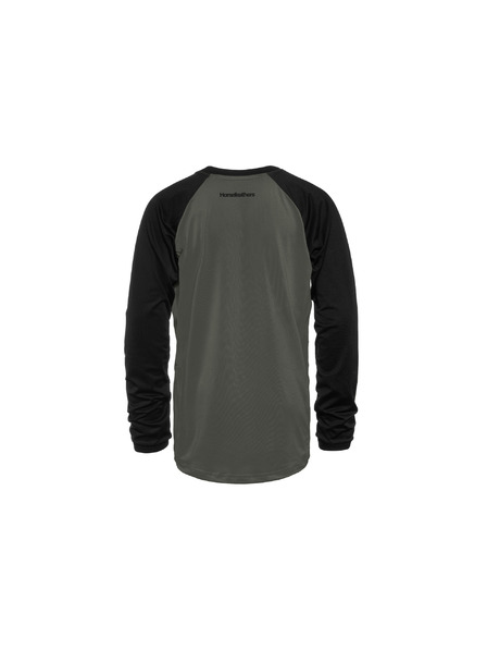 Horsefeathers Otroska kolesarska majica Spike LS - chimera/black