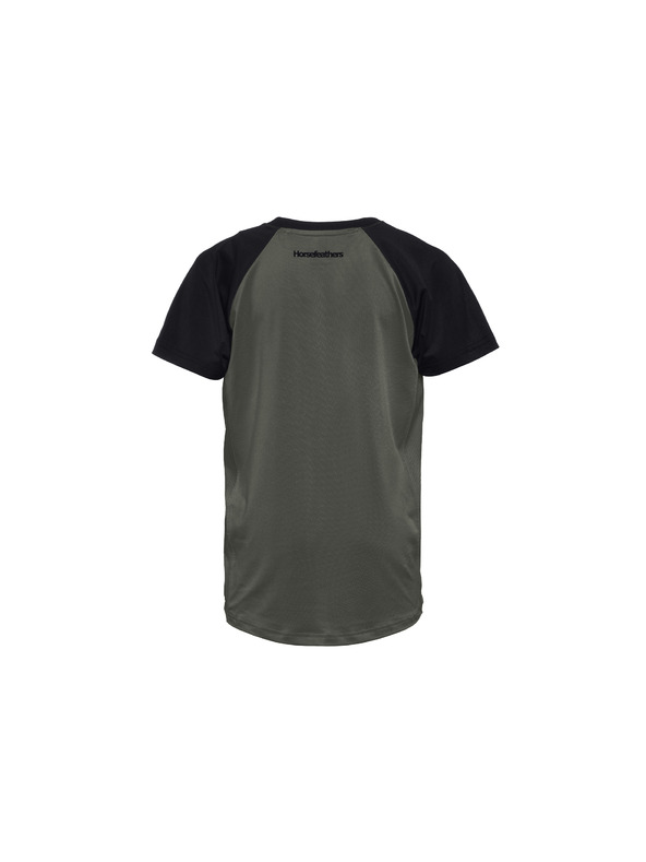 Horsefeathers Otroska kolesarska majica Spike - chimera/black