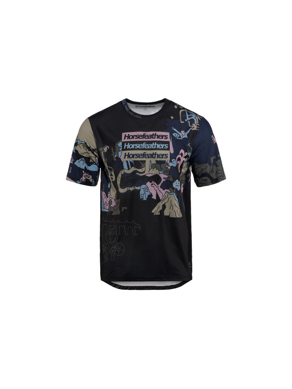 Horsefeathers Kolesarski dres Quantum - doodle