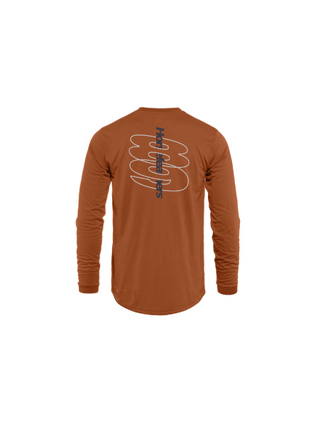 Horsefeathers Kolesarskа majica Fury LS - rust